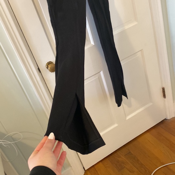 Express size small black dress pants with split leg, New! - Picture 3 of 4